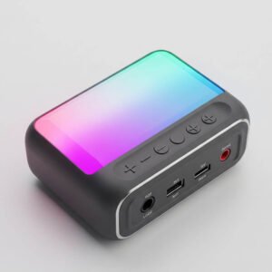 مكبر صوت محمول بلوتوث مع إضاءة RGB